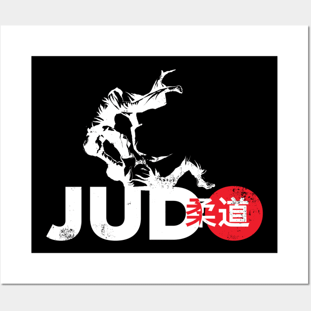 Judo Wall Art by Black Tee Inc